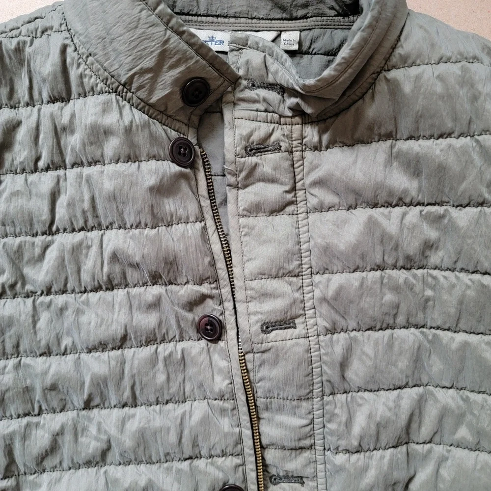 Peter Millar Crown Greenwich Vest – Lightweight Quilted Water-Resistant – Size L - Picture 4 of 13